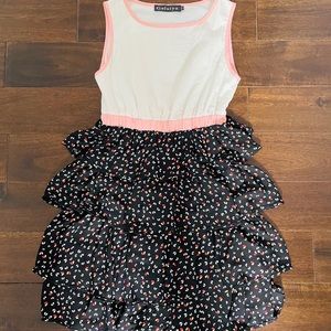 Gelaiya Cute Layered Mini Dress